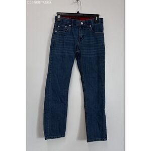 Levi's 511 Blue Slim Fit Boy jeans in a medium wash. - Size 12